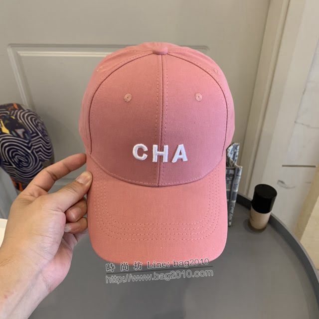 Chanel男女同款帽子 香奈兒新款字母刺繡精品棒球帽鴨舌帽  mm1640